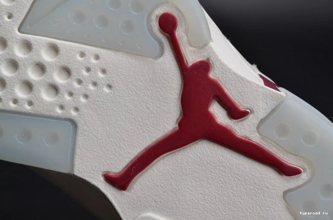 white Air 384664-116 Jordan Retro 6 Maroon 1125